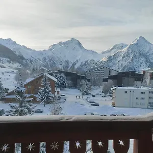 Appartement Plein Sud A Cote Jandri Express, Front De Neige, Vue Splendide, Label 2 Alpes, Classe 2 Etoiles Tourisme, Les Deux Alpes